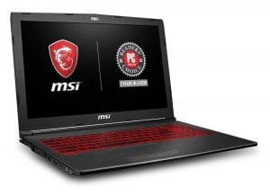MSI GV62 8RD-200 15.6 INCH Full HD performance gaming laptop