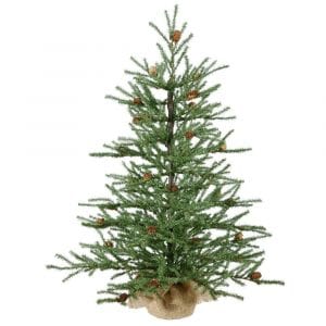 Vickerman 36" Carmel Pine Artificial Christmas Tree