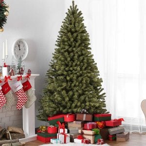 Best Choice Products 7.5' Premium Spruce Hinged Artificial Christmas Tree
