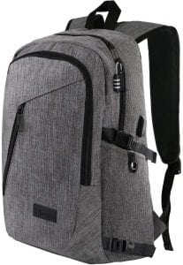Mancro Laptop Backpack, Travel Computer Bag