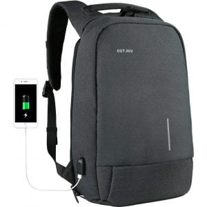  OUTJOY Men 15.6 inch Laptop Backpack
