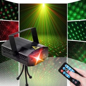 Sibaok LED Disco DJ Party Laser Lights
