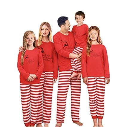  SUNNYBUY Family Christmas Pajamas Set