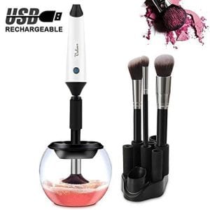  Voluex Rechargeable Electric Makeup Brush Cleaner and Dryer Machine with USB Charging Station