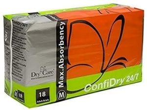 ConfiDry 24/7 Dry Care Adult Brief underwear
