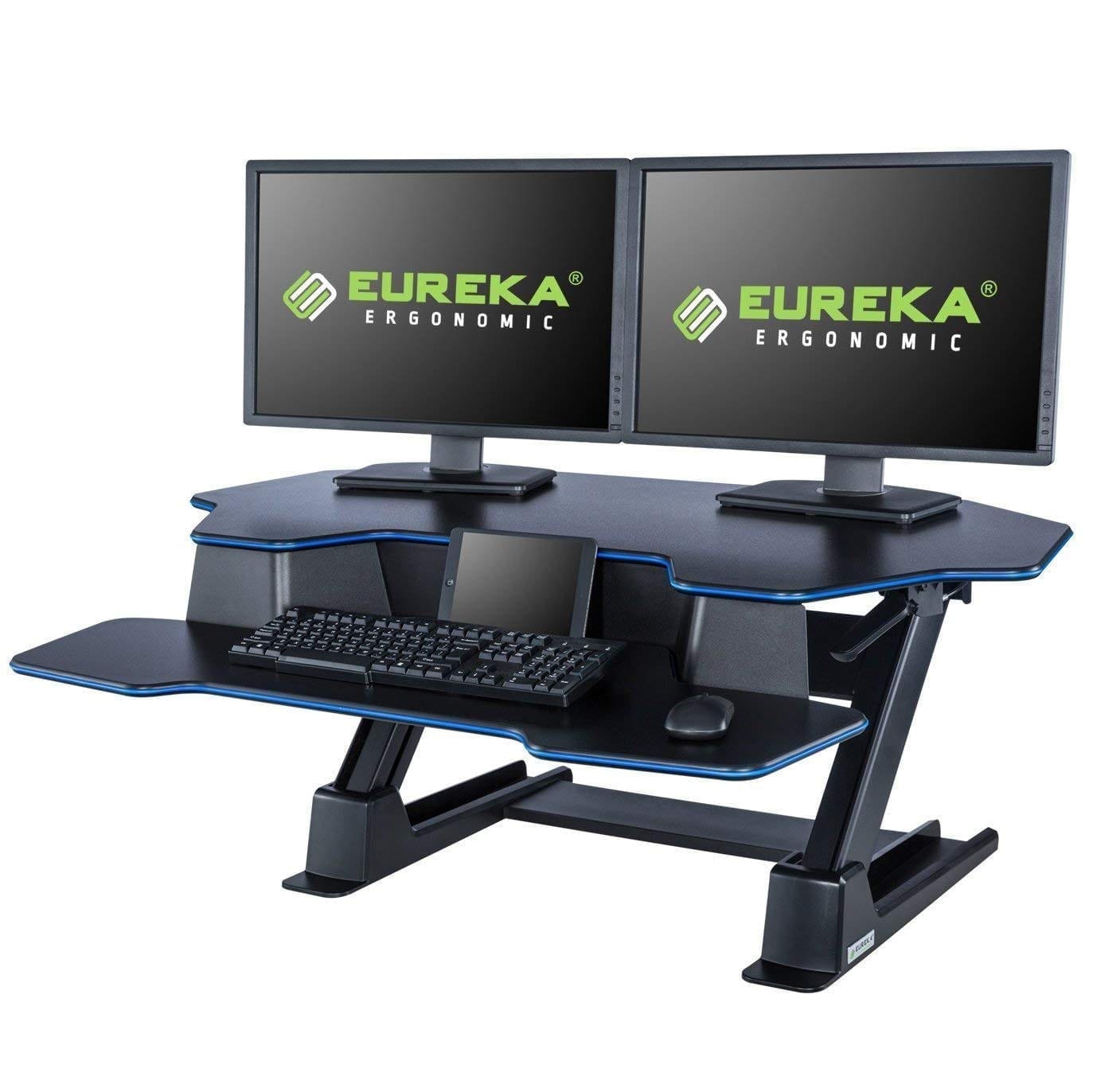 EUREKA ERGONOMIC Height-Adjustable Sit-Stand Workstation
