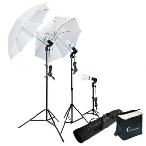 LimoStudio LMS103 Umbrella continuous photography lighting kit