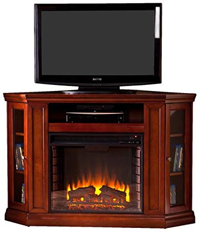 Electric Fireplace TV Stand by Alcott Hill