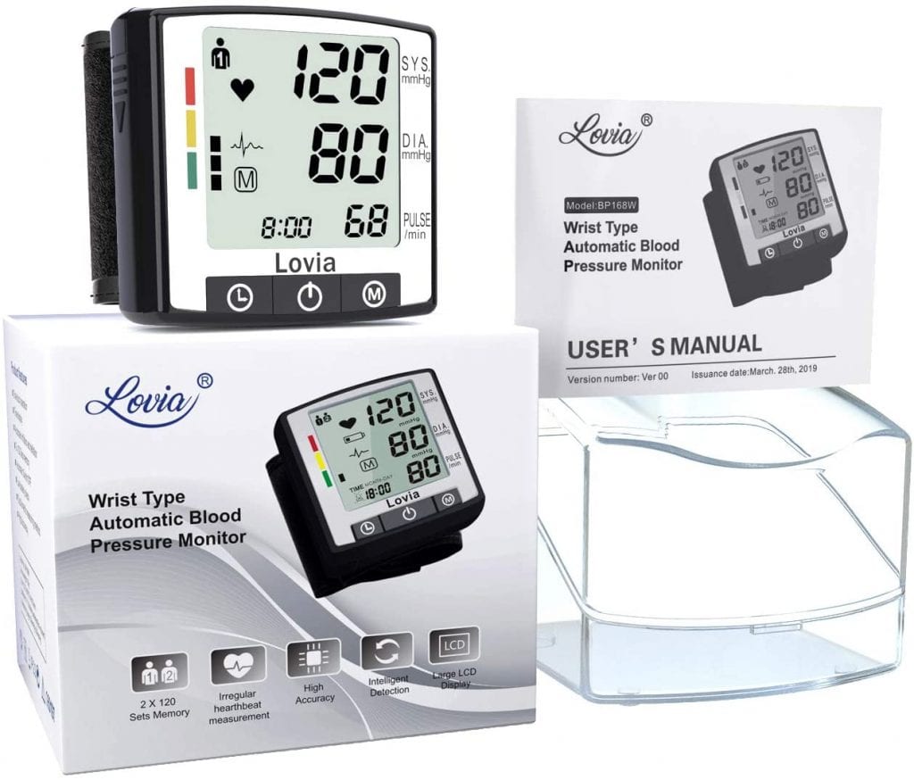 Lovia Automatic Writ High Blood Pressure Watch