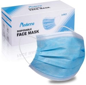 Modenna Face Mask Disposable Blue