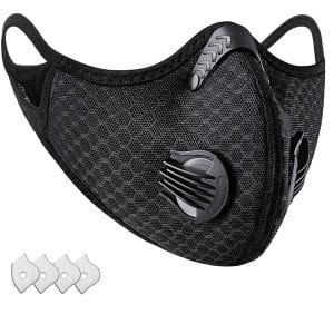 VALO PRODUCTS Activated Carbon Filter Face Mask Mesh