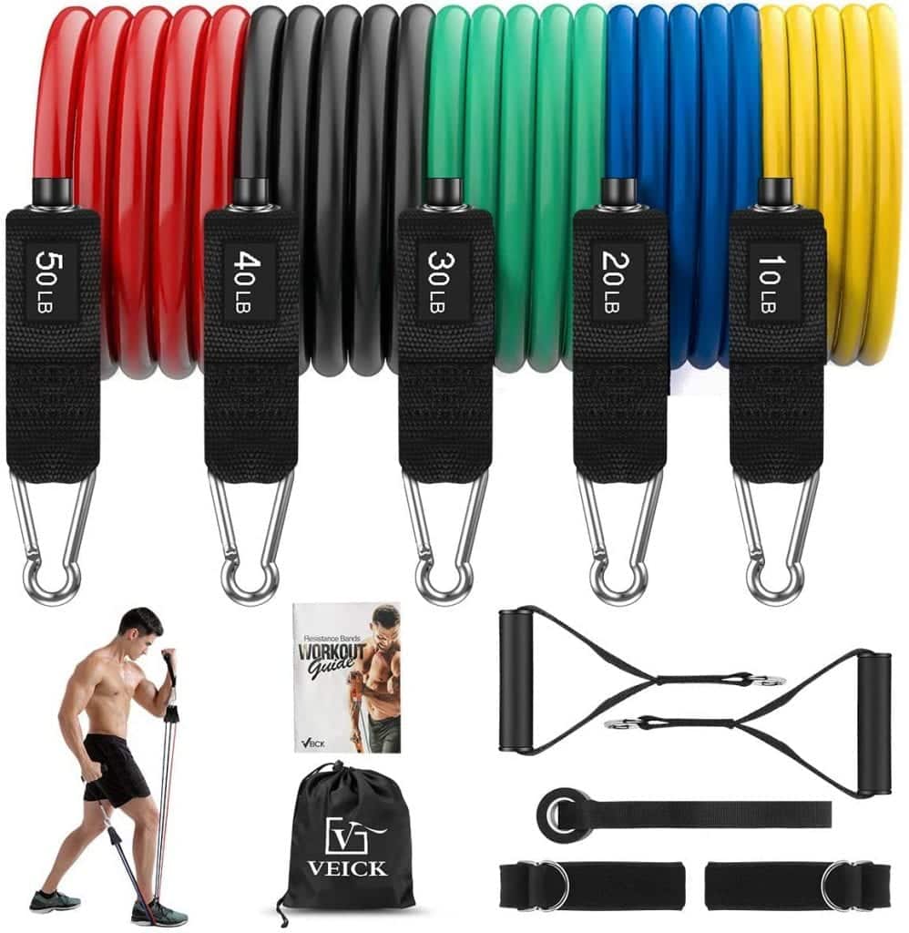 VEICK Resistance Bands Set for Home Fitness