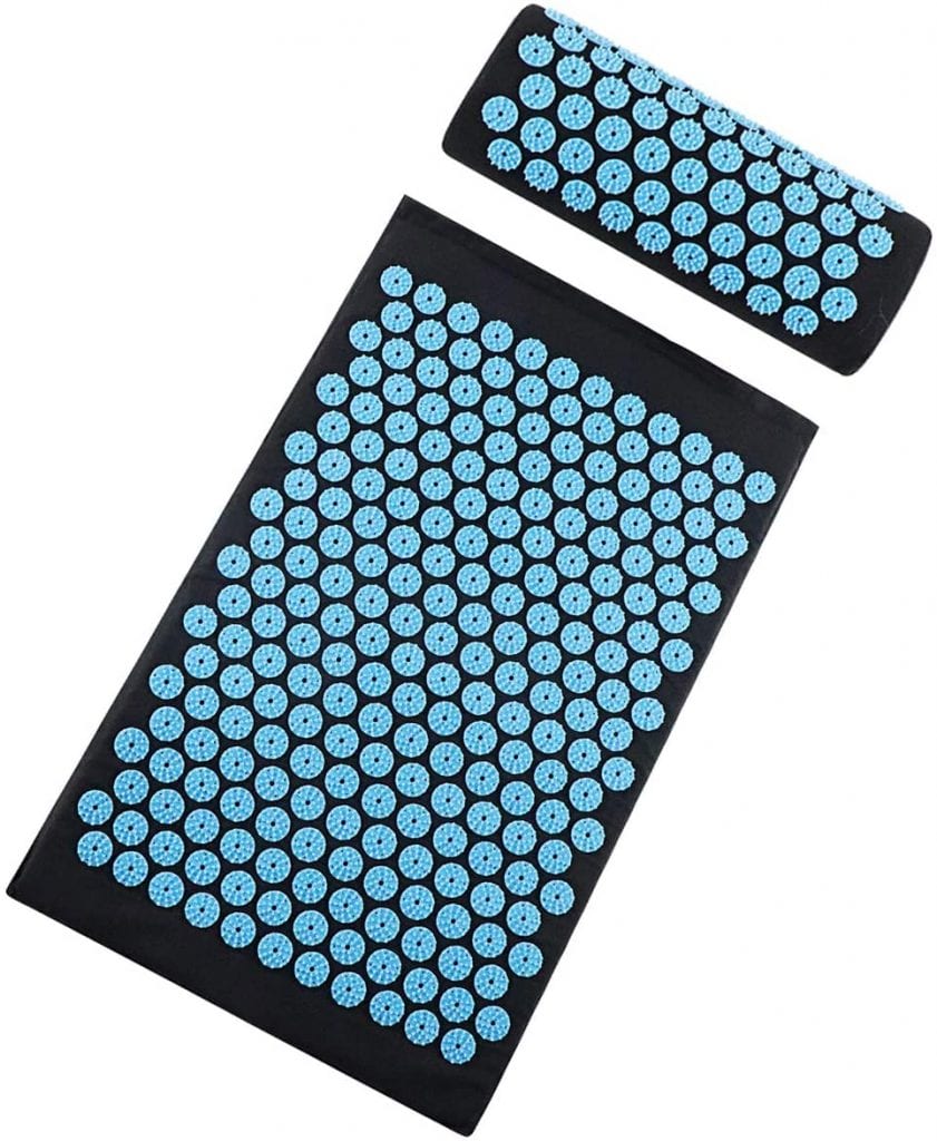 TOPNEW Acupressure Mat and Pillow for Full Body Massage