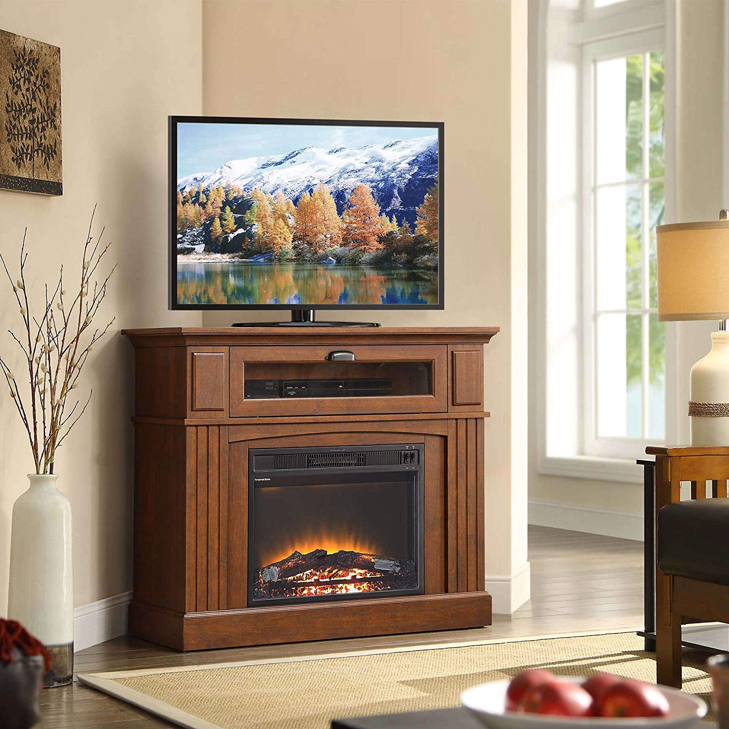 Top 10 Best Corner Fireplace TV Stands in 2024 | The Useful Tips
